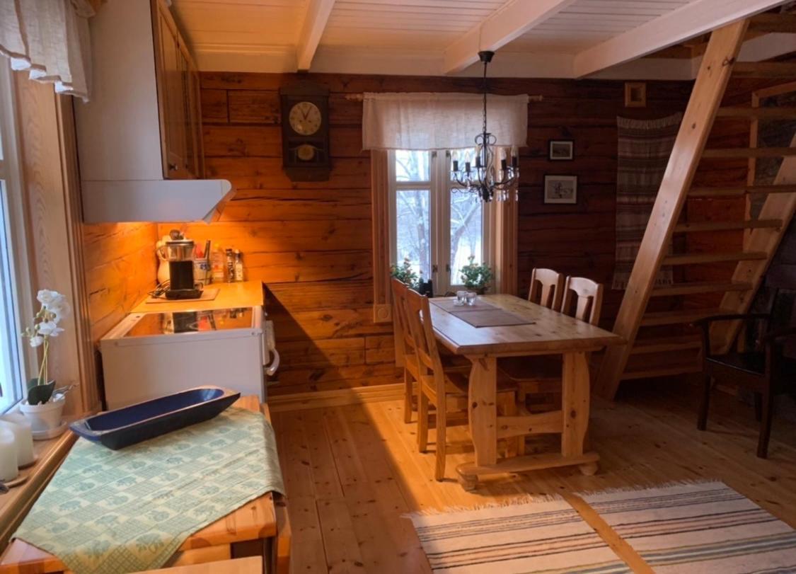 Vila 100 Years Old Norwegian Log House In Tromsø Exteriér fotografie
